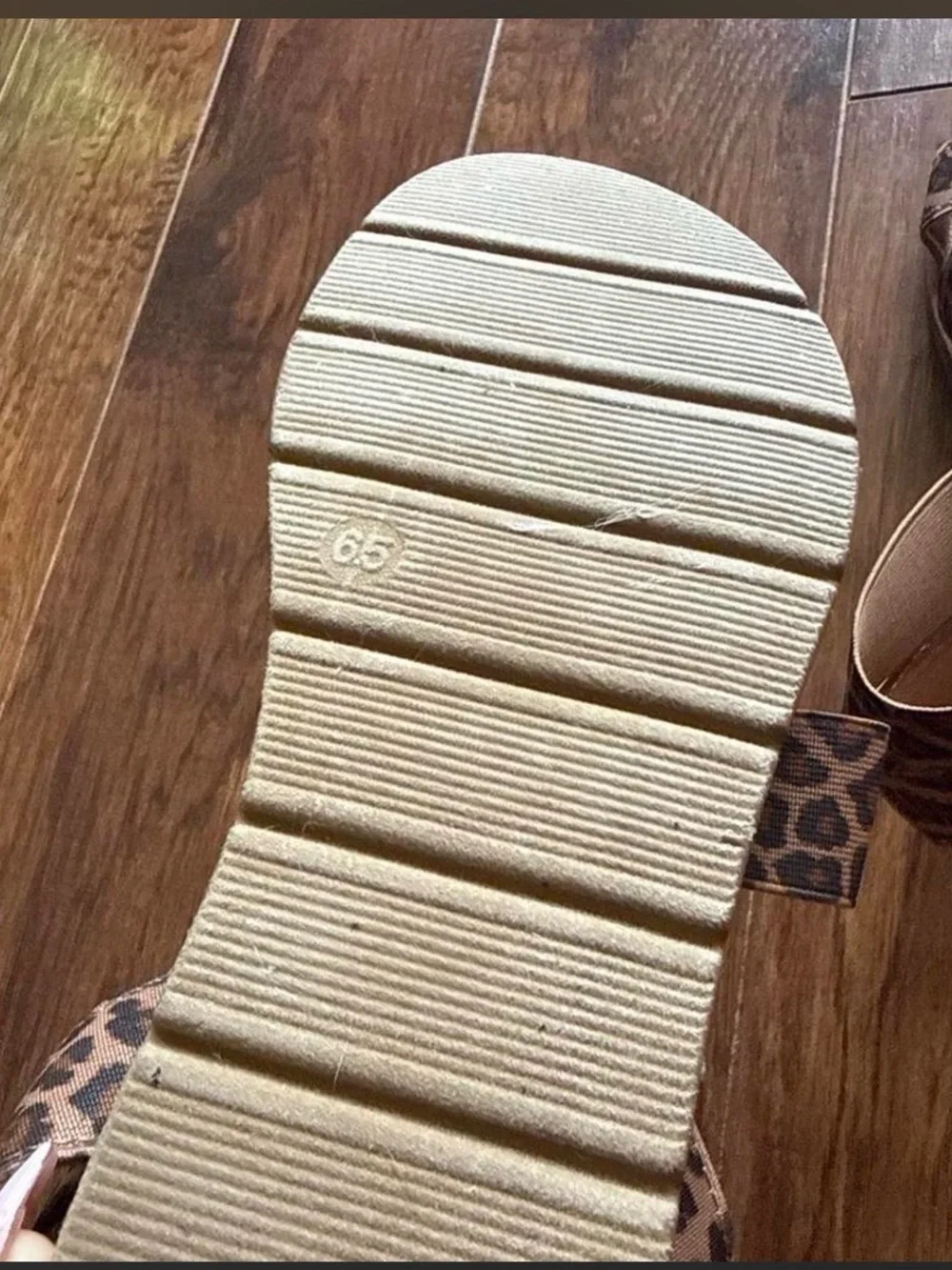 Steve Madden Leopard Print Slide Sandals - Brown/Black